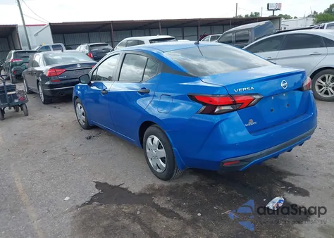 2021 Nissan Versa S Xtronic Cvt z USA, uszkodzony, nr VIN 3N1CN8DV7ML860363